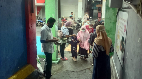 Protokol Kesehatan Diterapkan Umat Muslim Kabupaten Sitaro Saat Salat Idul Fitri (1)