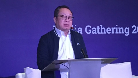 Presiden Direktur OVO, Karaniya Dharmasaputra.  Foto: Muhammad Darisman/kumparan 