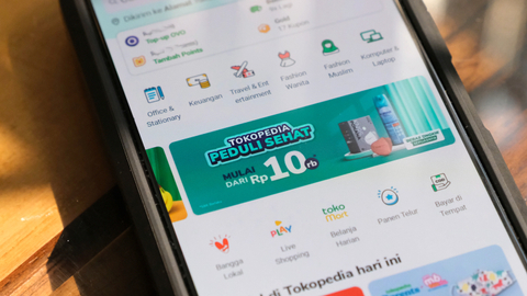 Ilustrasi Tokopedia. Foto: Tokopedia