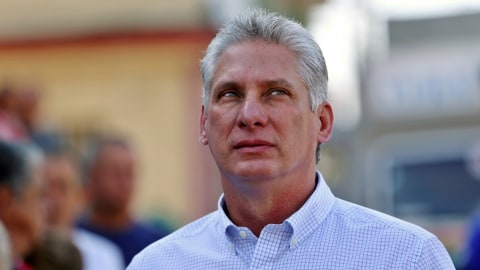 Presiden Kuba Miguel Diaz-Canel Foto: REUTERS/Alejandro Ernesto