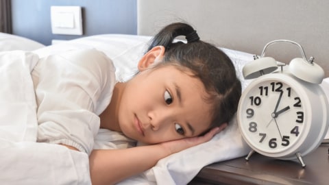 Ilustrasi Anak Susah Tidur. Foto: Shutterstock