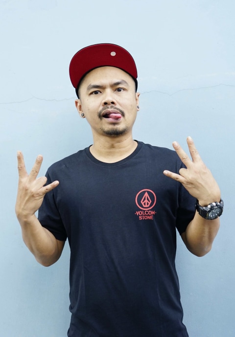 Komedian Wendi Cagur saat ditemui seusai mengisi acara di Jakarta, Jumat, (2/8). Foto: Ronny