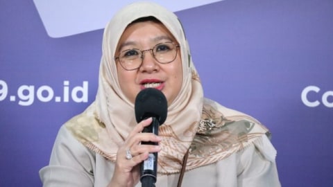 Jubir vaksinasi perwakilan Kemenkes, dr. Siti Nadia Tarmizi.  Foto: Kemkes RI