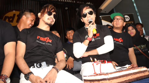 Grup band Radja Foto: Munady Widjaja