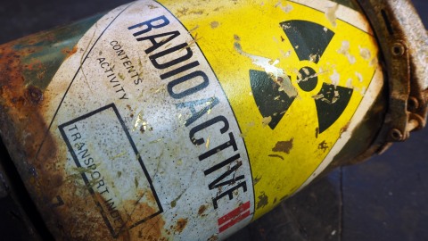 Ilustrasi zat radioaktif. Foto: Shutterstock