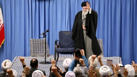 Pemimpin tertinggi Iran, Ayatullah Ali Khamenei. Foto: Official Khamenei website via REUTERS 
