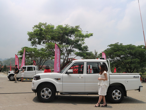 Mahindra Scorpio Pikap yang resmi dipasarkan di Indonesia. Foto: Ghulam Muhammad Nayazri / kumparan