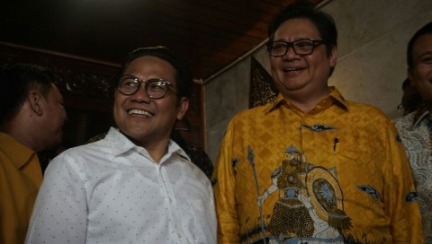 Cak Imin Temui Airlangga Hartanto Foto: Jamal Ramadhan/kumparan