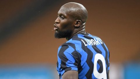  Pemain Inter Milan, Romelu Lukaku. Foto: DANIELE MASCOLO/REUTERS