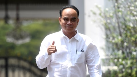 Calon Wakil Menteri Desa dan PDT Budi Arie Setiadi usai bertemu Presiden Joko Widodo di Kompleks Istana Kepresidenan, Jakarta, Jumat (25/10/2019). Foto: ANTARA FOTO/Akbar Nugroho Gumay