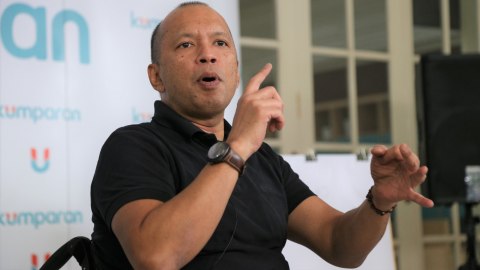 CEO GE Handry Satriago dalam acara kelas kumparan. Foto: Aditia Noviansyah/kumparan