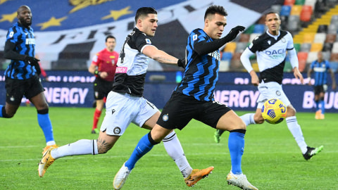 Udinese vs Inter Milan: Conte Kena Kartu Merah, Nerazzurri Gagal Menang (1)
