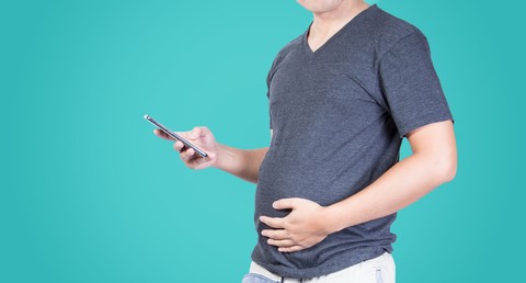Ilustrasi perut buncit. Foto: dok.shutterstock