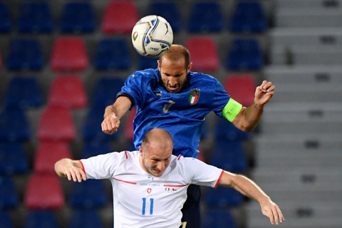 Italia vs Ceko: Gli Azzurri Pesta Gol, Tim Tamu Merana (1)