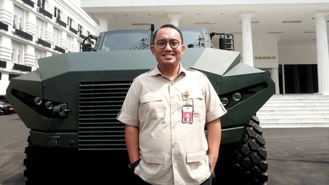 Juru bicara Menteri Pertahanan RI Dahnil Anzar Simanjuntak. Foto: Iqbal Firdaus/kumparan