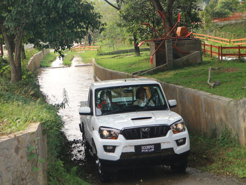 Mahindra Scorpio Pikap yang resmi dipasarkan di Indonesia. Foto: Ghulam Muhammad Nayazri / kumparan
