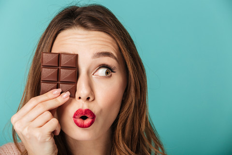 Ilustrasi dark chocolate Foto: dok.shutterstock