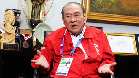 Michael Bambang Hartono, Atlet Cabor Bridge Indonesia di Asian Games 2018  Foto: Iqbal Firdaus/kumparan