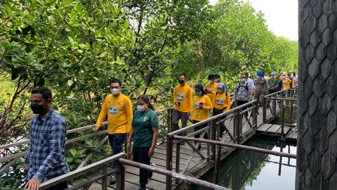 Taman Wisata Alam Mangrove, Pantai Indah Kapuk, Jakarta Utara. Foto: Nugroho GN/kumparan