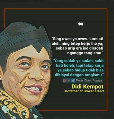 Penuh Makna Ini 7 Meme Ala Warganet Mengenang Kepergian Didi