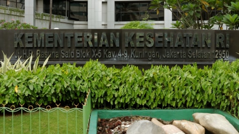 Kantor Kemenkes di Rasuna Said. Foto: Fanny Kusumawardhani/kumparan