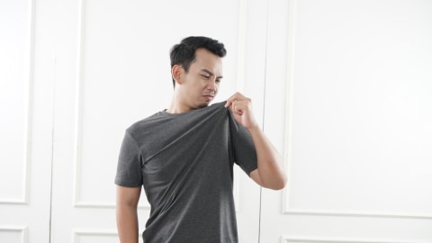 Ilustrasi bau badan.  Foto: Shutterstock