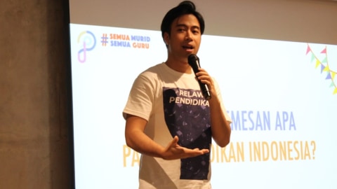 Vidi Aldiano Foto: Dok. Jaringan Semua Murid Semua Guru