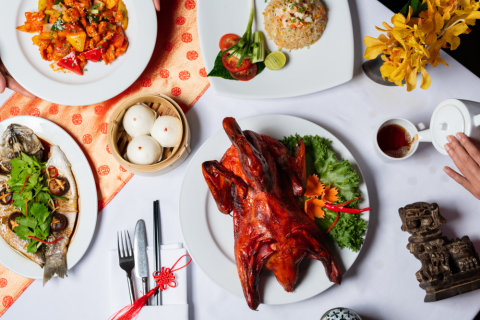Ilustrasi makanan khas Imlek Foto: Shutterstock