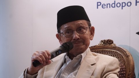 Bacharuddin Jusuf Habibie. Foto: Fanny Kusumawardhani