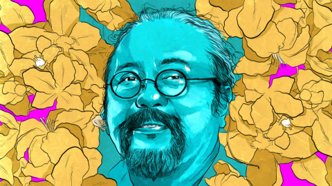 Ilustrasi Djaduk Ferianto oleh Indra Fauzi/kumparan Foto: Ilustrasi Djaduk Ferianto oleh Indra Fauzi/kumparan