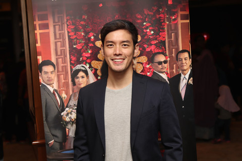 Pemain film Anthony Xie Foto: Munady Widjaja