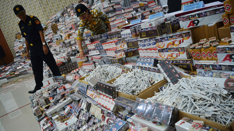 Pemerintah Tindak 249 Juta Batang Rokok Ilegal pada Januari 2026