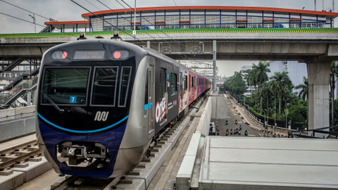 Stasiun Lebak Bulus Padat, MRT Jakarta dari Bundaran HI Hanya Sampai Fatmawati