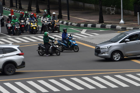 Sesuai Aturan, Melanggar Marka Yellow Box Junction Bisa Dide