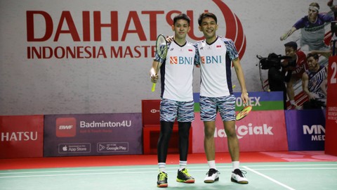 Juarai Indonesia Masters Tak Jadi Beban Fajar/Rian Hadapi Indonesia Open