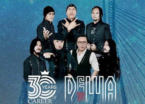 Rayakan 30 Tahun Berkarya, Dewa 19 akan Gelar Konser di Kota Padang