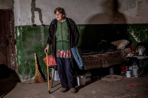 Foto: Warga di Kota Siversk Donestk Tetap Bertahan di Tengah Serangan Rusia