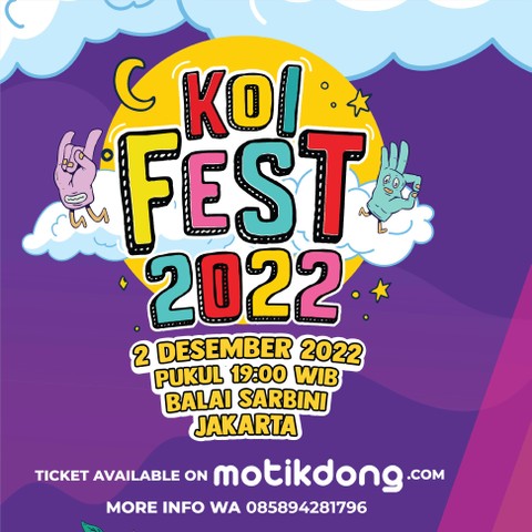 KOI Fest 2022 Siap Digelar Desember Mendatang, Kahitna Jadi Bintang Tamu Utama