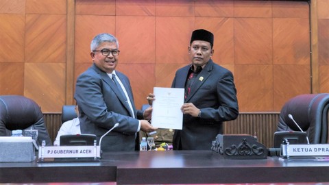Sekda Aceh Sampaikan Tanggapan ke DPRA Soal Rencana Anggaran 2023