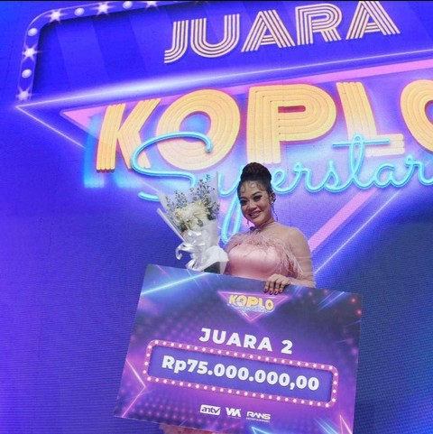 Masitoh, Penyanyi Asal Lampung Raih Juara 2 di Ajang Koplo Superstar