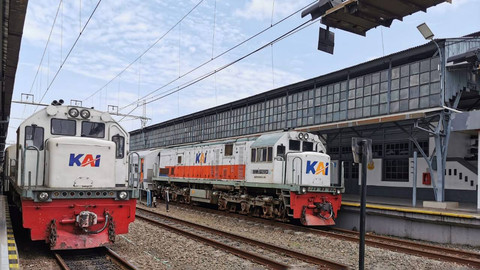 129.105 Wisman Naik Kereta Api Jarak Jauh pada Kuartal I 2026
