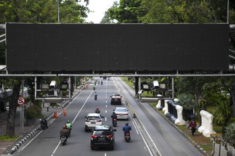 Foto: Rencana Penerapan Jalan Berbayar di Jakarta