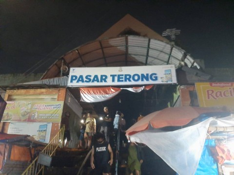 Pasar Terong Makassar Terbakar: 24 Kios Ludes, Diduga Akibat Korsleting Listrik