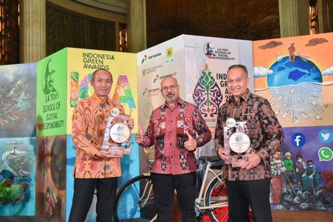 PLN Raih 11 Penghargaan Indonesia Green Awards 2023