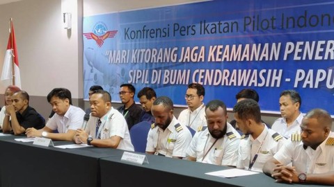 Ikatan Pilot Indonesia Minta Jaminan Keamanan di Papua