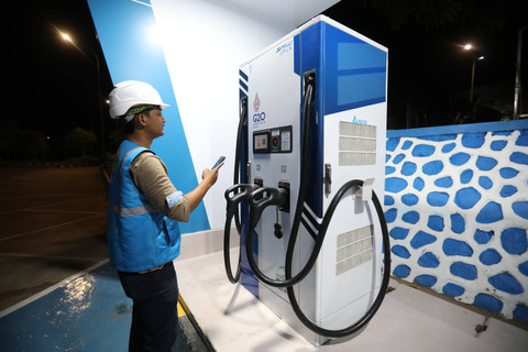 SPKLU di Yogya Kembali Normal Usai Insiden Unit Charger Roboh