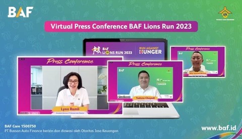 BAF Lions Runs 20223 Kembali Hadir dengan Tema Run Against Hunger