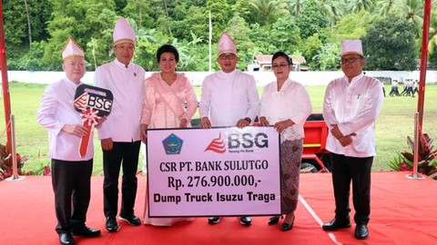 Pemerintah Kabupaten Sitaro Terima Bantuan Truk Sampah dari BSG