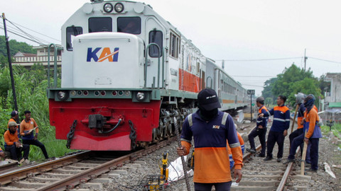 KA Bangunkarta Anjlok di Bumiayu, Brebes