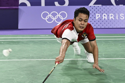 China Open: Gagal Revans, Anthony Ginting Takluk dari Wakil Kanada